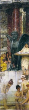 Sir Lawrence Alma Tadema Werke - Ein Bad Eine antike benutzerdefinierte romantische Sir Lawrence Alma Tadema